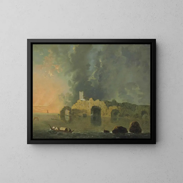 Tour des Grottes près de Naples - Richard Wilson — quadro incorniciato alla parete