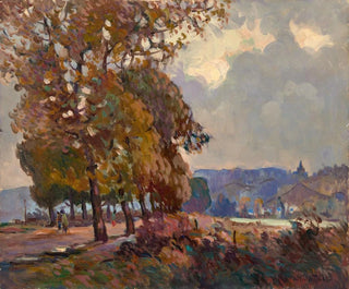 Robert Antoine Pinchon - Bords de la Seine vers le Bas Caumont.webp