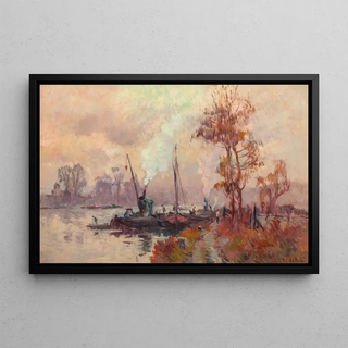 Robert Antoine Pinchon - La Seine a Lle Lacroix.webp