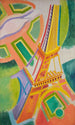Tour Eiffel - Robert Delaunay — vista dell’opera