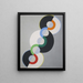 Rythme sans fin - Robert Delaunay — gerahmtes Bild an der Wand