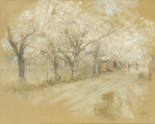 Frühlingslandschaft - Robert Frederick Blum — Ansicht des Kunstwerks