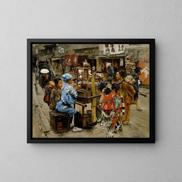 L'Ameya - Robert Frederick Blum — gerahmtes Bild an der Wand