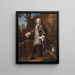 Ritratto di Jean-Joseph de Pons - Robert Gabriel Gence — quadro incorniciato alla parete