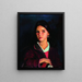 Bernadette - Robert Henri — gerahmtes Bild an der Wand