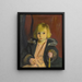 Carl - Robert Henri — gerahmtes Bild an der Wand