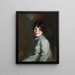 Catherine - Robert Henri — gerahmtes Bild an der Wand