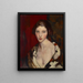 Hélène - Robert Henri — gerahmtes Bild an der Wand
