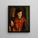 Pégène - Robert Henri — framed artwork on a wall