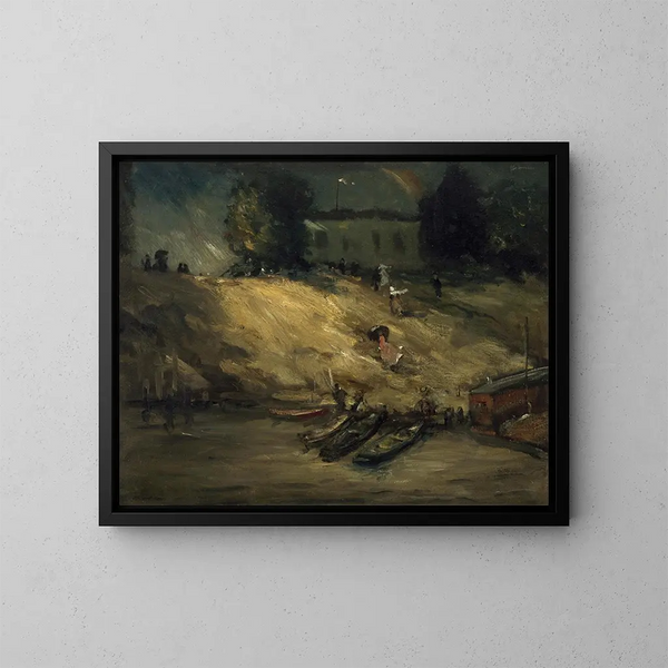 Averse soudaine - Robert Henri — quadro incorniciato alla parete