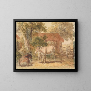 Robert Hills - Three Donkeys.webp