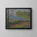 Landschaft an der Havel - Robert Hoffmann — gerahmtes Bild an der Wand