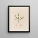Anagallis arvensis ou verre de vieux homme - Robert John Thornton — quadro incorniciato alla parete