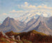Vue du Schafberg sur le Dachstein - Robert Kummer — Ansicht des Kunstwerks