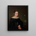 Lucy Scollay Brick Mme Alfred H. Brick - Robert Peckham — quadro incorniciato alla parete