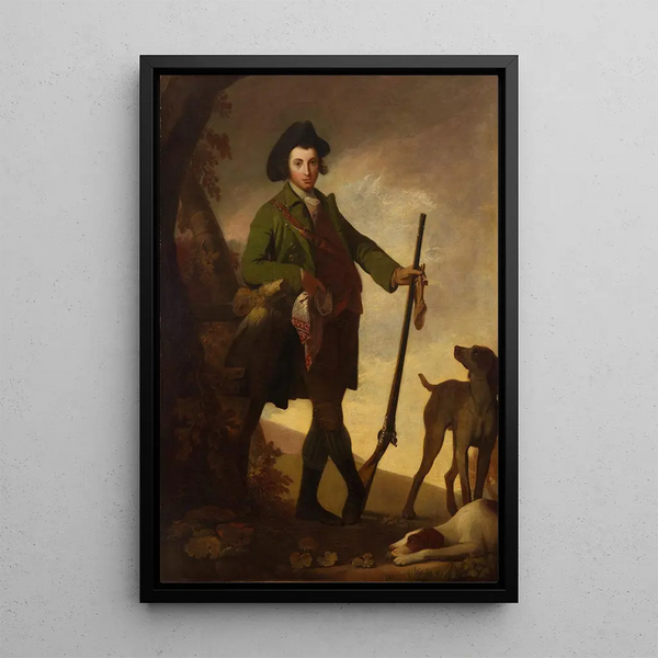 The Young Athlete - Robert Pine — framed artwork on a wall