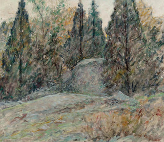Robert Reid - Red Cedars and Rocks.webp