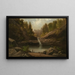 Bassin de montagne - Robert S. Duncanson — gerahmtes Bild an der Wand
