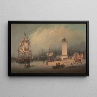 Robert Salmon - The Low Lighthouse North Shields.webp