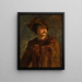 Studie eines Jägers - Robert Scott Lauder — gerahmtes Bild an der Wand
