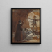 Prospero und Ariel - Robert Smirke — gerahmtes Bild an der Wand