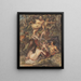 Szene der Bacchanale - Robert Smirke — gerahmtes Bild an der Wand
