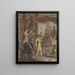 Studio di una scena di banchetto romano - Robert Smirke — quadro incorniciato alla parete