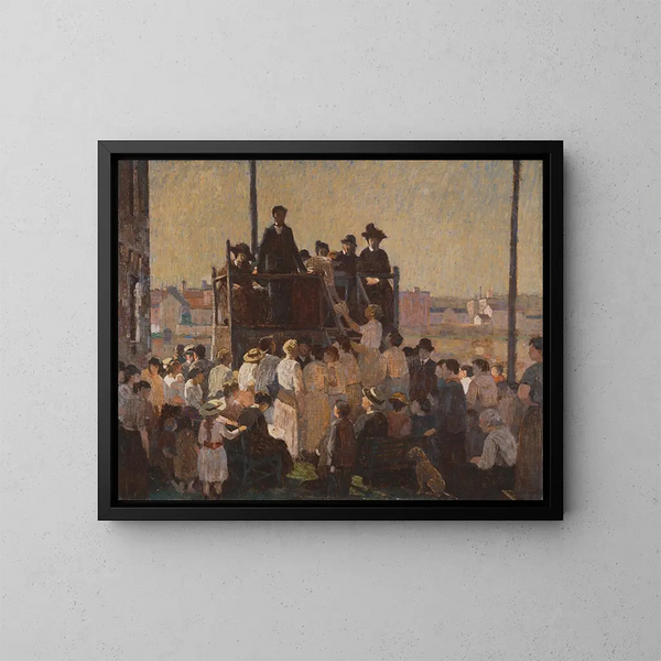 L'Évangéliste - Robert Spencer — gerahmtes Bild an der Wand