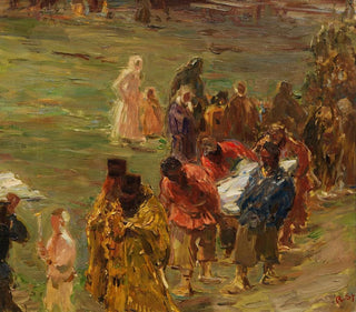 Robert Sterl - Prozession in Russland.webp