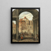 Eingang von Foregate Strand in Boswell Court - Robert Thomas Landells — gerahmtes Bild an der Wand