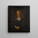 Portrait eines Gentlemans - Robert Walker — gerahmtes Bild an der Wand