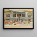 Figuren vor einer Moschee - Robert Weir Allan — gerahmtes Bild an der Wand