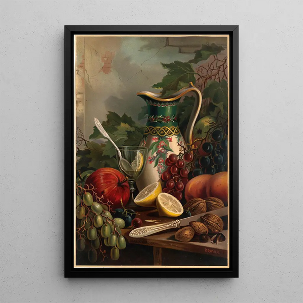 Dessert n° 1 - Robert Wilkie — framed artwork on a wall