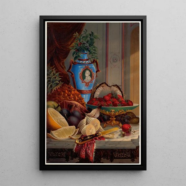 Dessert n° 2 - Robert Wilkie — framed artwork on a wall