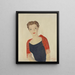 Mlle Kashouha - Robert Winthrop Chanler — gerahmtes Bild an der Wand