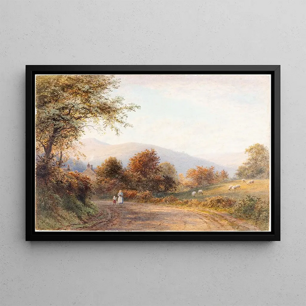 Roberto Angelo Kittermaster Marshall - Way into Abergavenny from Llanfoist.webp