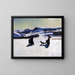 Champs de neige - Rockwell Kent — quadro incorniciato alla parete