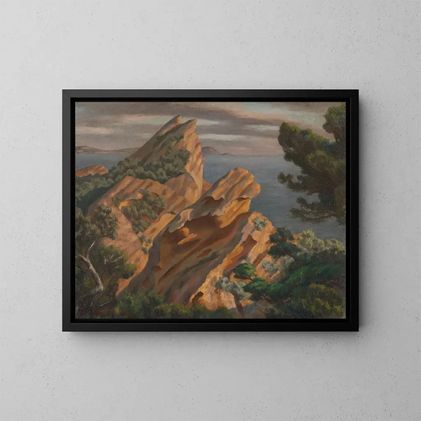 La Ciotat - Roger Fry — quadro incorniciato alla parete