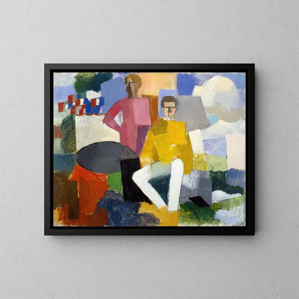 Der 14. Juli - Roger de La Fresnaye — gerahmtes Bild an der Wand