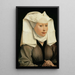 Portrait of a woman - Rogier van der Weyden — framed artwork on a wall