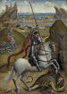 Saint Georges et le dragon - Rogier van der Weyden — vista dell’opera