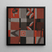 Roller Mandelkrhe - Anonym — gerahmtes Bild an der Wand