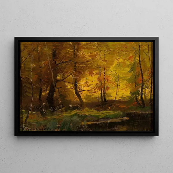 Roman Kazimierz Kochanowski - Forest landscape.webp