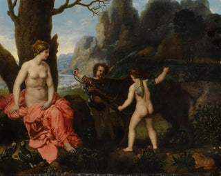 Roman School - Putti presenting Venus with the boar that killed Adonis.webp