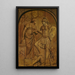 La Vierge de Hollande et la vierge citadine d'Alkmaar - Romeyn de Hooghe — framed artwork on a wall