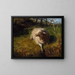 Un agnello a riposo - Rosa Bonheur — quadro incorniciato alla parete