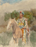 Indien auf Pferd - Rosa Bonheur — Ansicht des Kunstwerks
