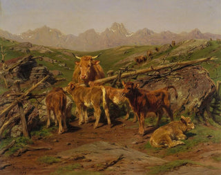 Rosa Bonheur - Weaning the Calves.webp