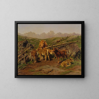 Rosa Bonheur - Weaning the Calves.webp