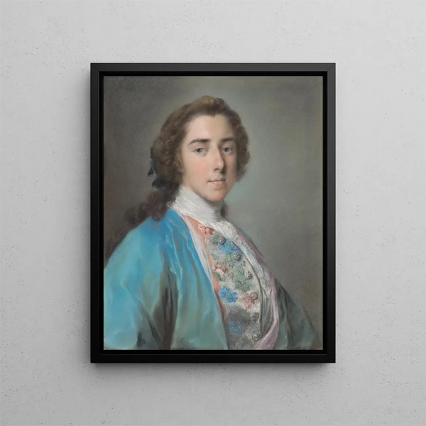 Rosalba Carriera - Portrait of Henry Fiennes PelhamClinton ninth Earl of Lincoln and second Duke of Newcastle.webp